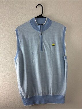 Clubhouse Collection Light Blue Sweater vest L - Made in Italy